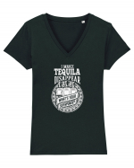 TEQUILLA Tricou mânecă scurtă guler V Damă Evoker