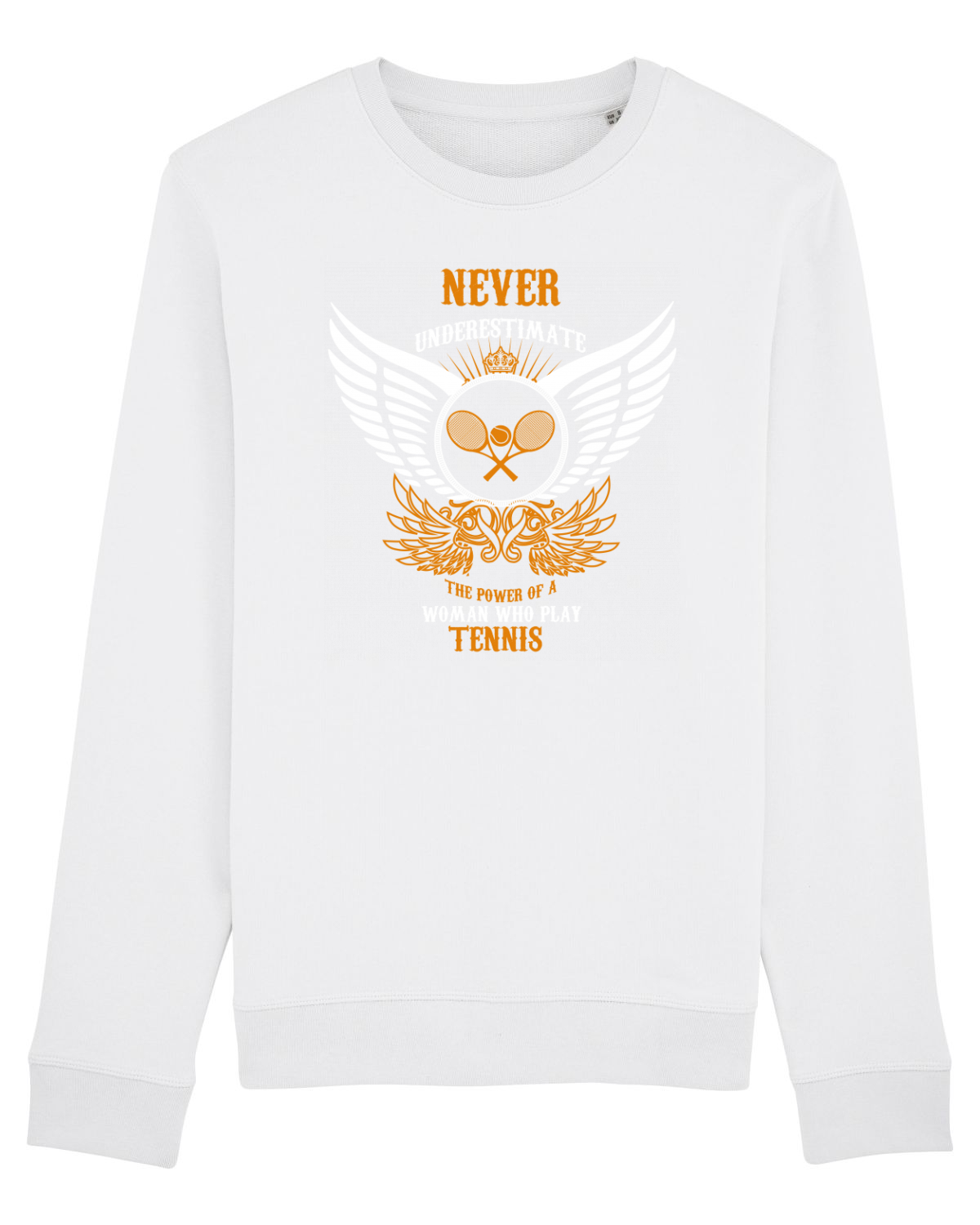 Bluză mânecă lungă Unisex Rise White