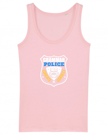 Grammar police Cotton Pink