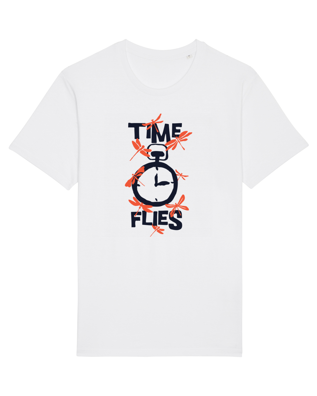 Tricou mânecă scurtă Unisex Rocker White