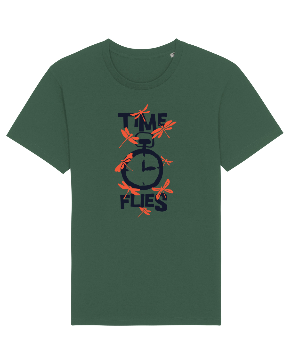 Tricou mânecă scurtă Unisex Rocker Bottle Green