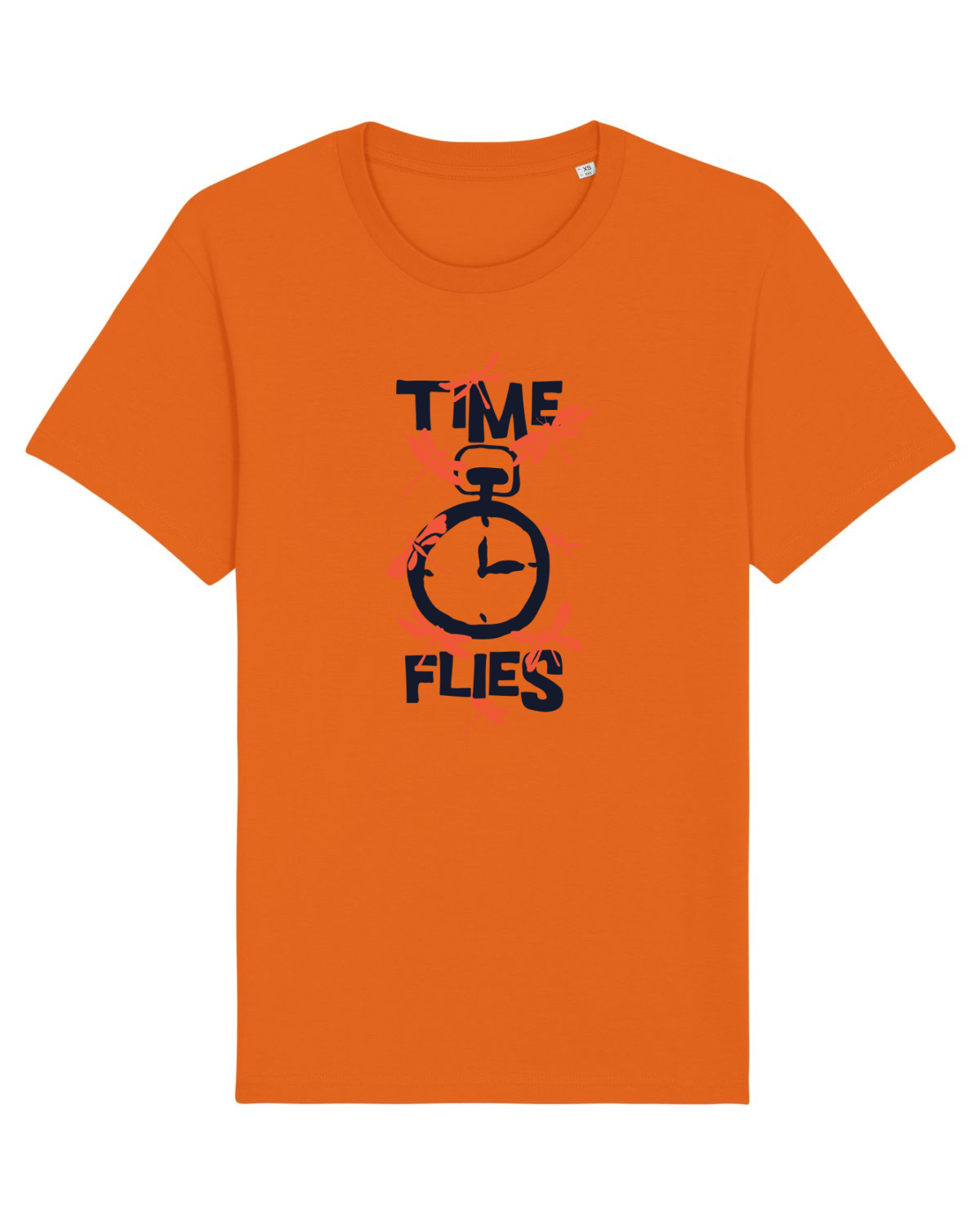 Tricou mânecă scurtă Unisex Rocker Bright Orange