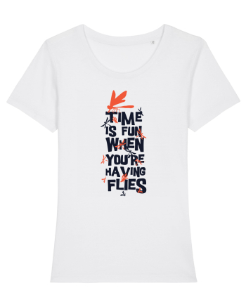 Time Is Fun When You're Having Flies White