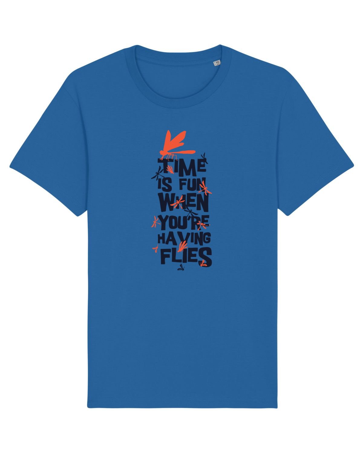 Tricou mânecă scurtă Unisex Rocker Royal Blue