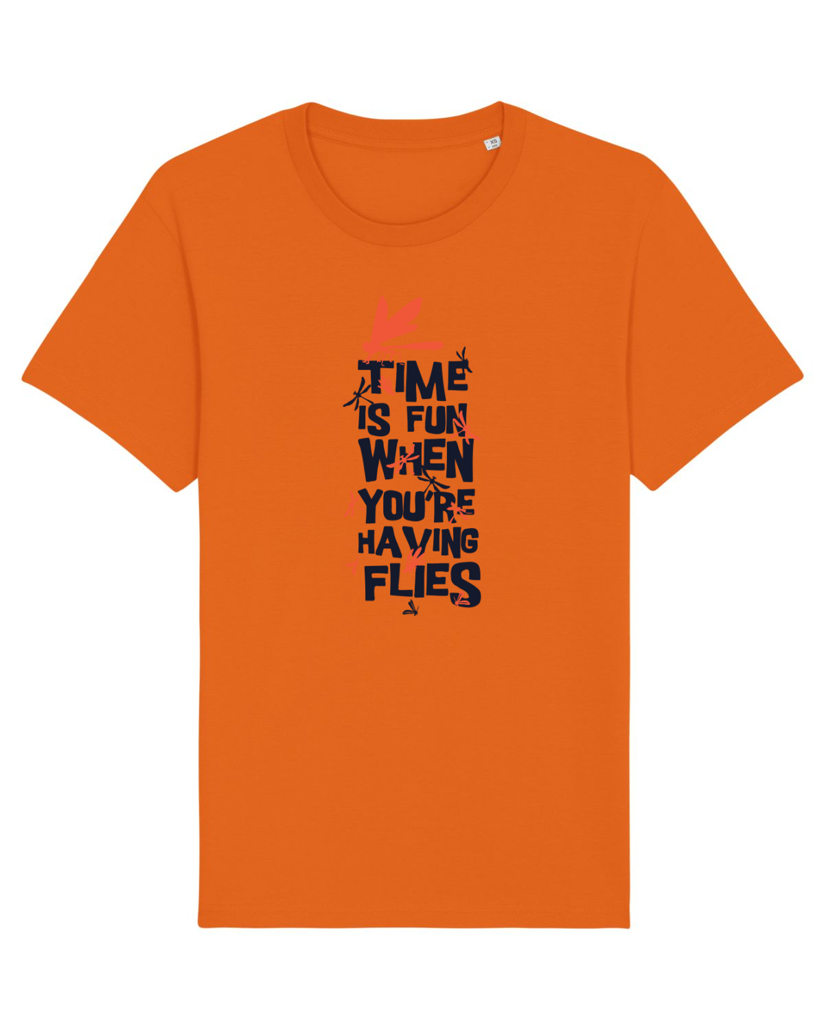 Tricou mânecă scurtă Unisex Rocker Bright Orange
