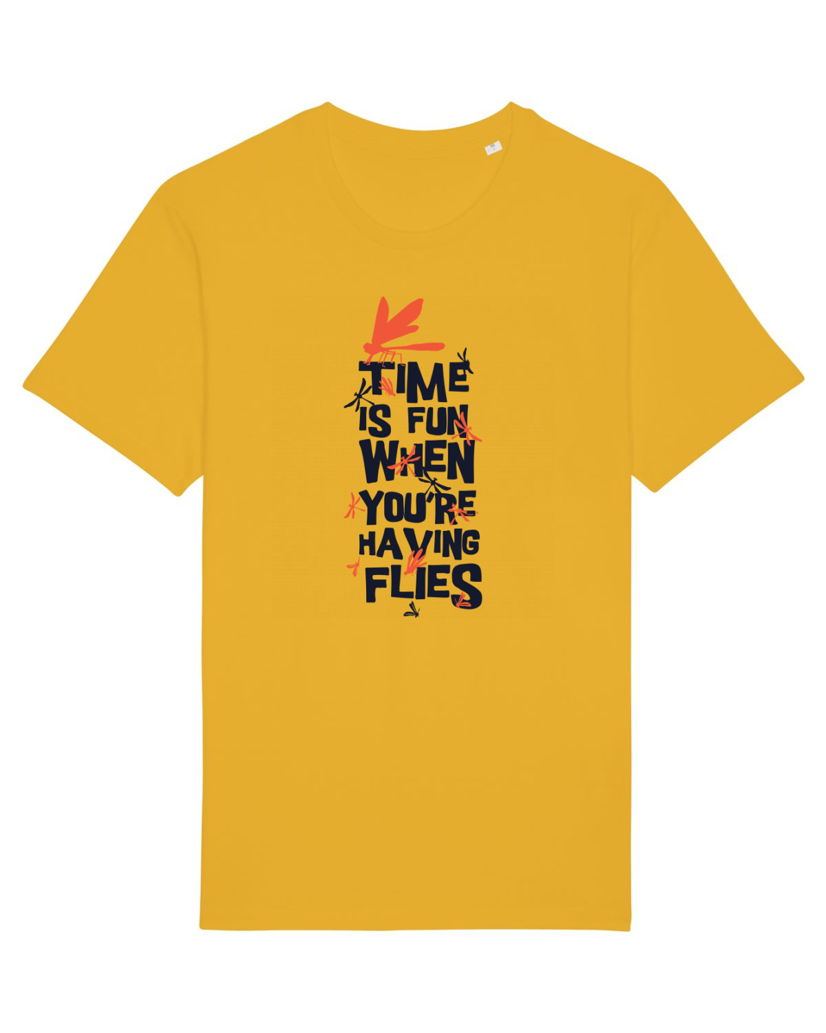 Tricou mânecă scurtă Unisex Rocker Spectra Yellow