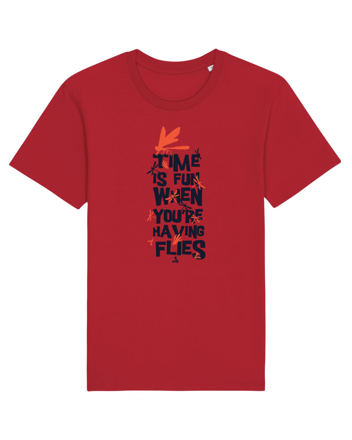 Tricou mânecă scurtă Unisex Rocker Red