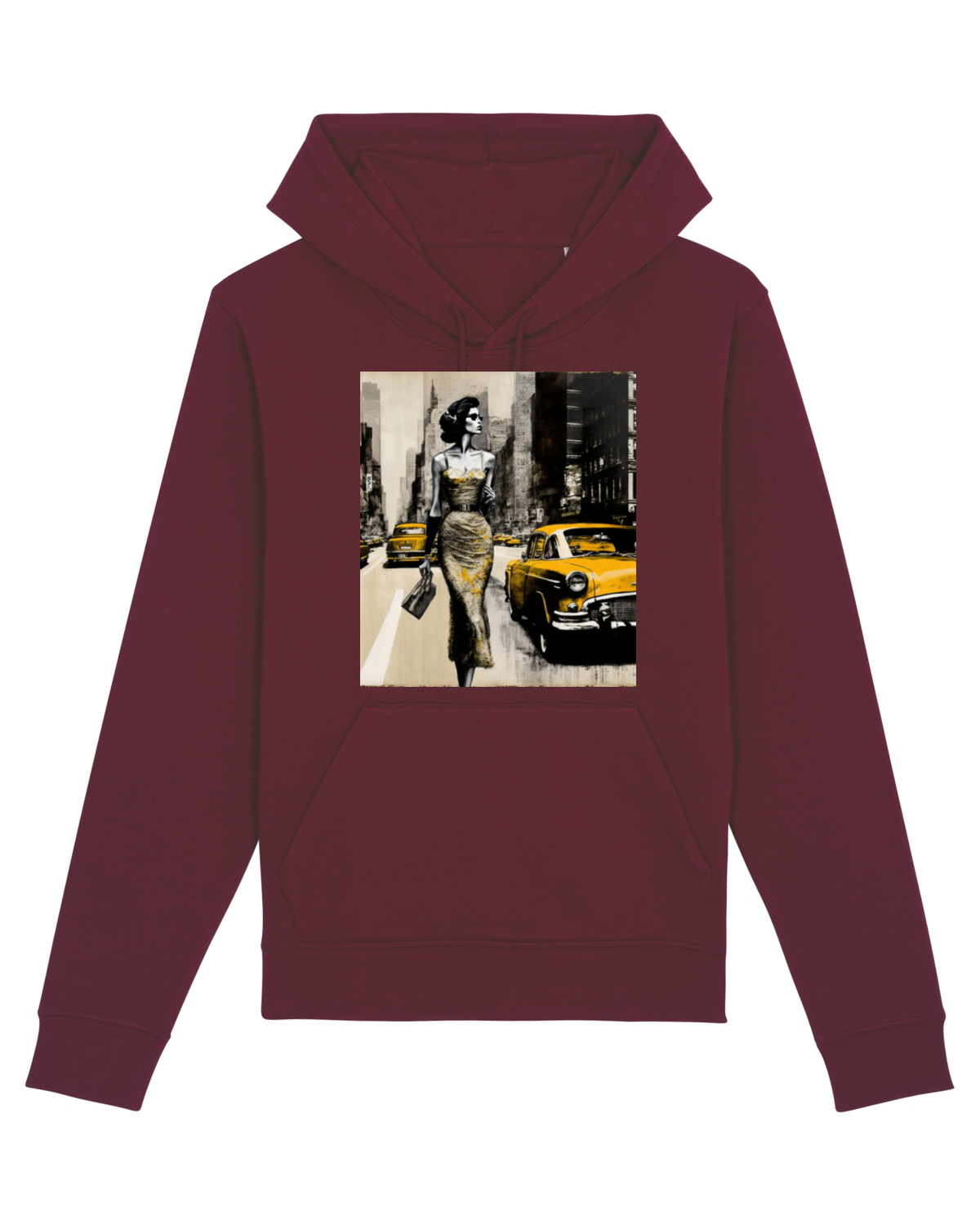 Hanorac Unisex Drummer Burgundy