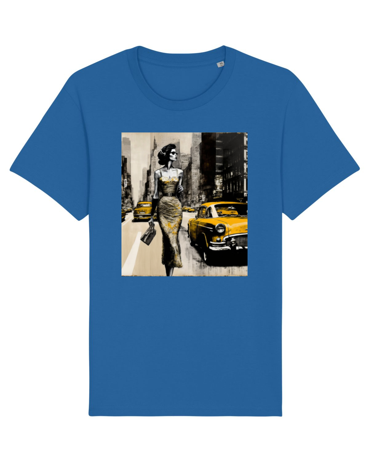 Tricou mânecă scurtă Unisex Rocker Royal Blue