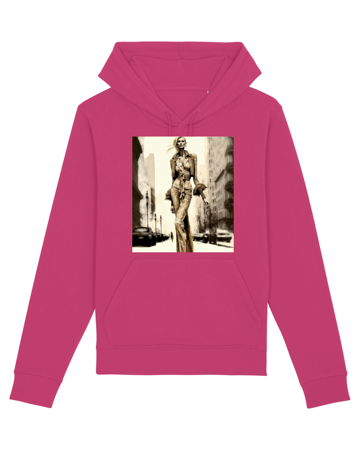 Hanorac Unisex Drummer Raspberry