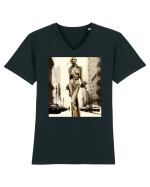 DIGITAL ART 27 Tricou mânecă scurtă guler V Bărbat Presenter