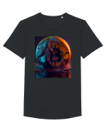 DIGITAL ART 29 Tricou mânecă scurtă guler larg Bărbat Skater