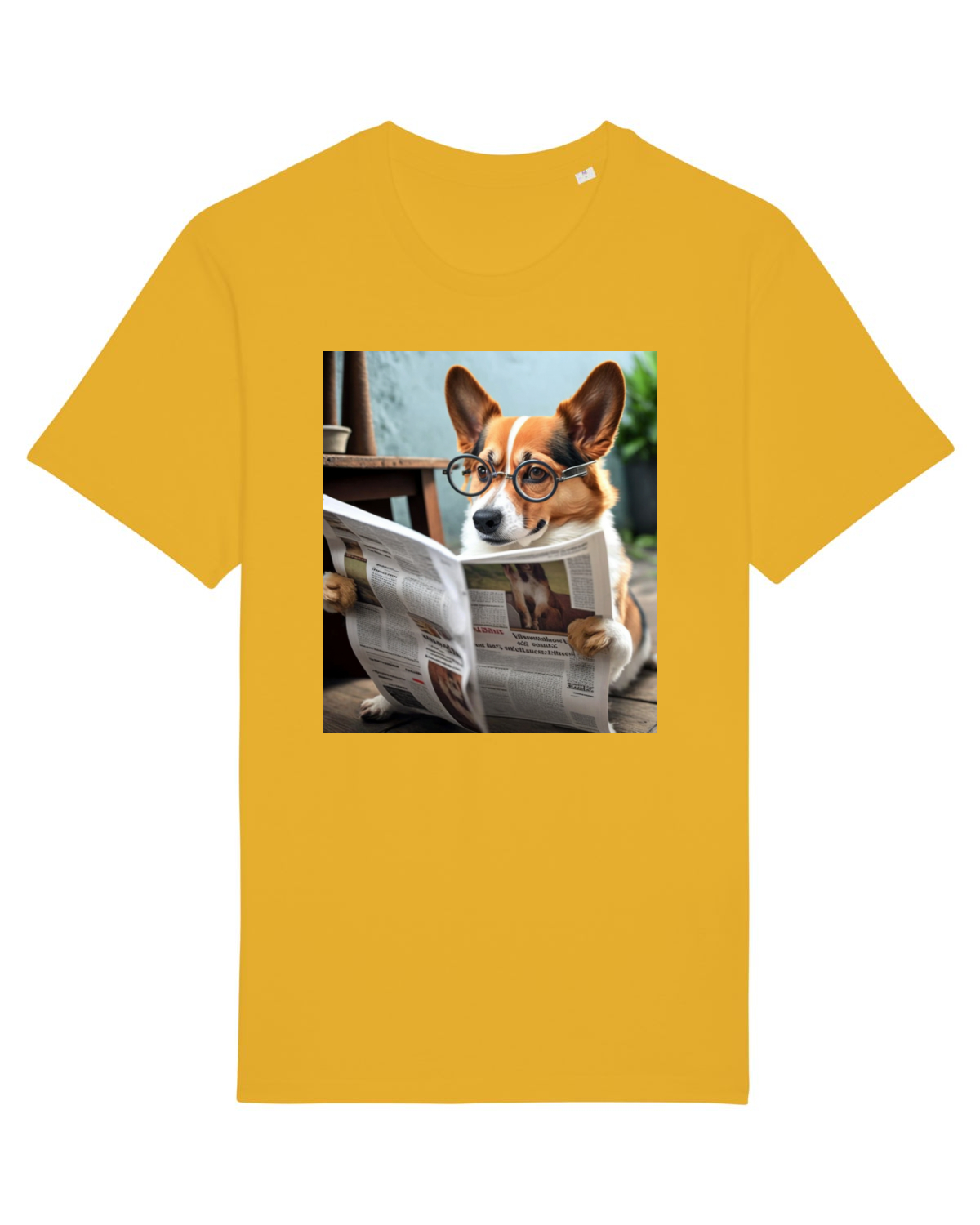 Tricou mânecă scurtă Unisex Rocker Spectra Yellow
