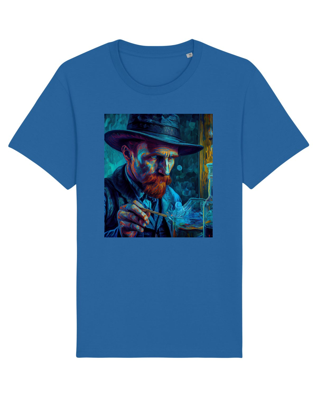 Tricou mânecă scurtă Unisex Rocker Royal Blue