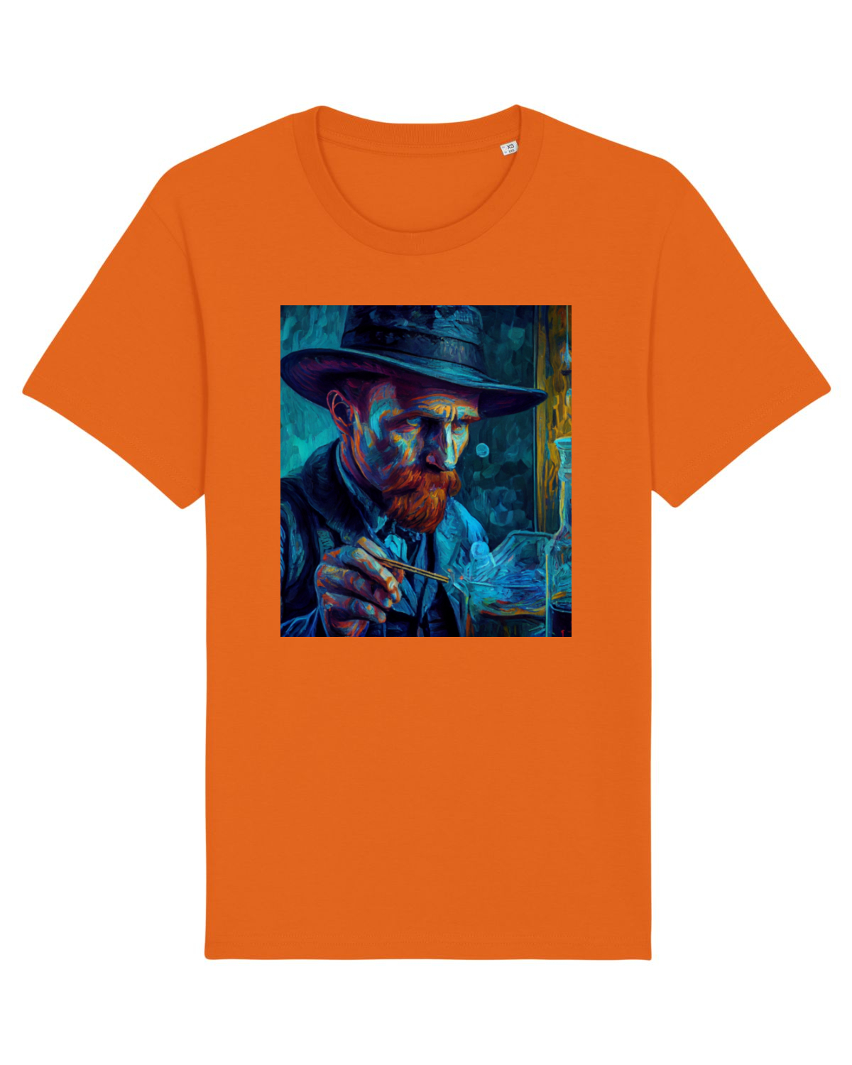 Tricou mânecă scurtă Unisex Rocker Bright Orange
