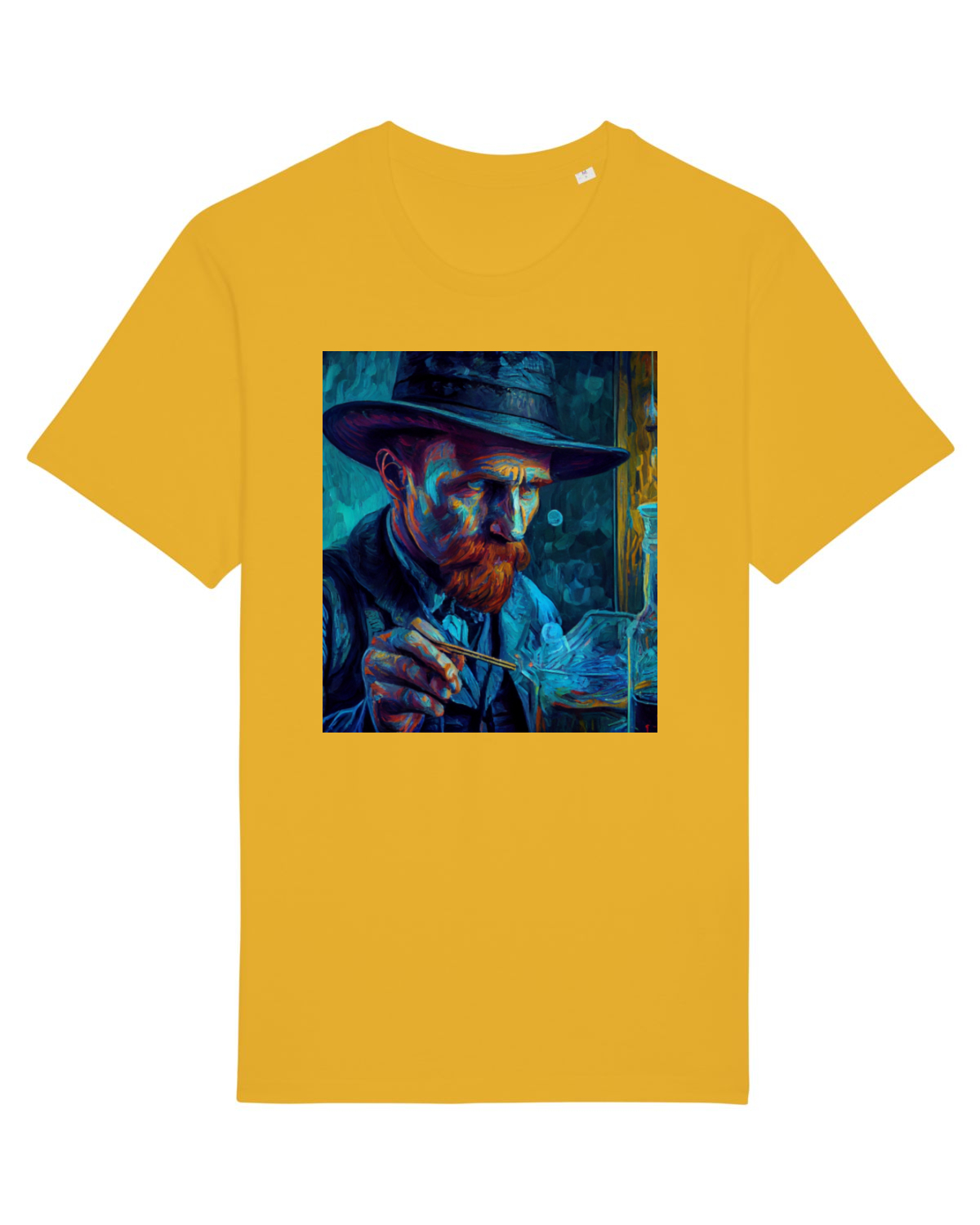 Tricou mânecă scurtă Unisex Rocker Spectra Yellow