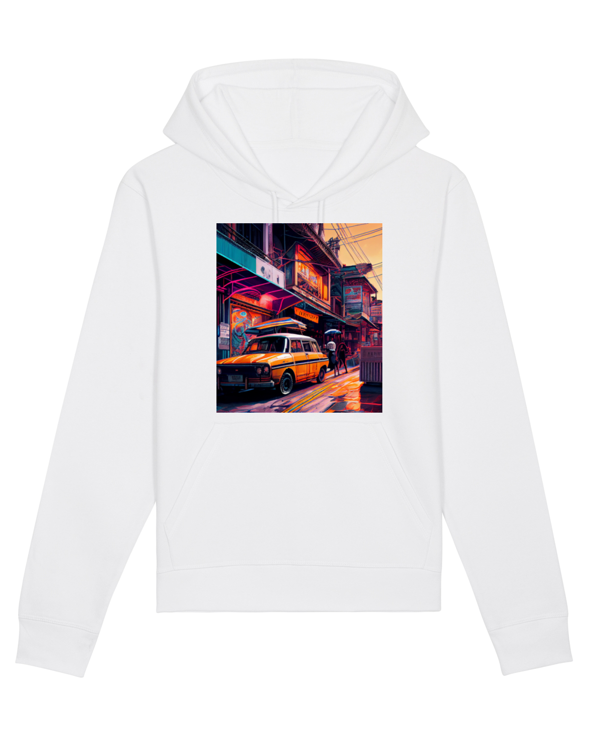 Hanorac Unisex Drummer White