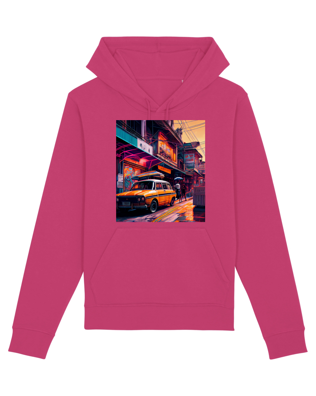 Hanorac Unisex Drummer Raspberry
