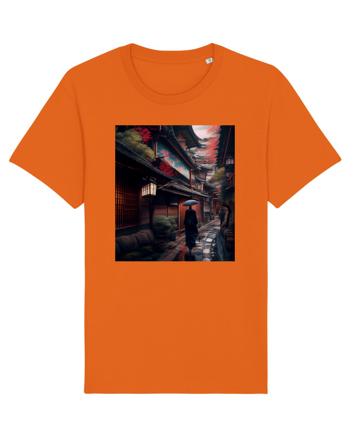 Tricou mânecă scurtă Unisex Rocker Bright Orange