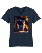 DIGITAL ART 38  Tricou mânecă scurtă guler V Bărbat Presenter