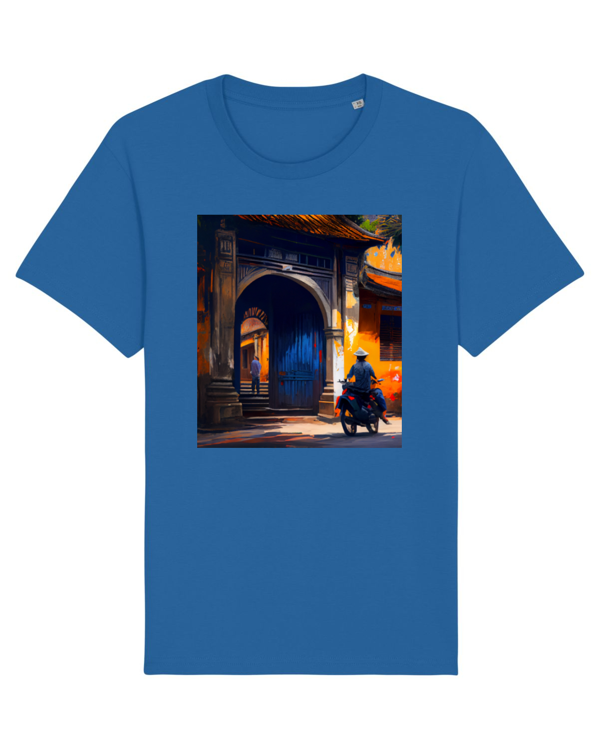 Tricou mânecă scurtă Unisex Rocker Royal Blue