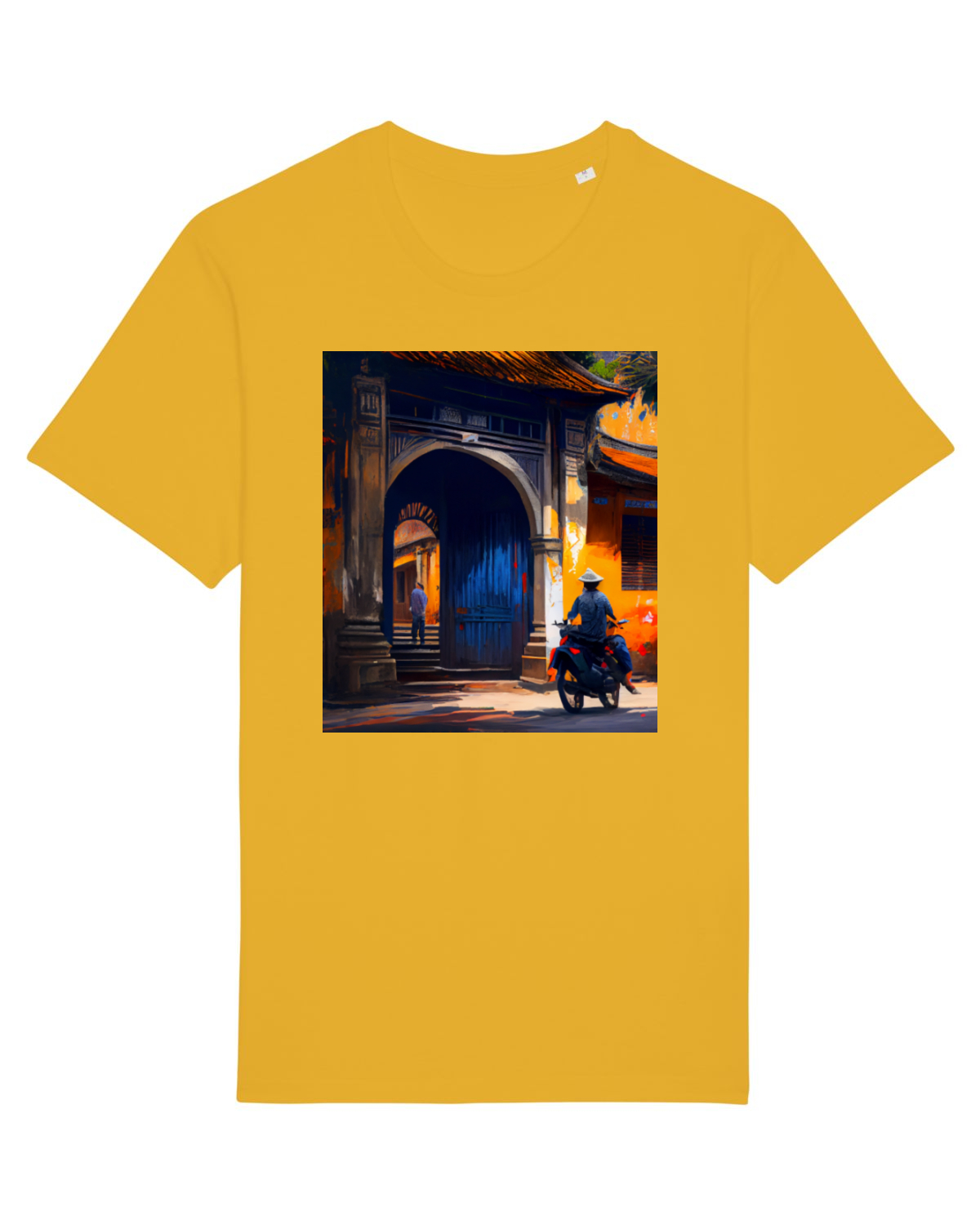 Tricou mânecă scurtă Unisex Rocker Spectra Yellow