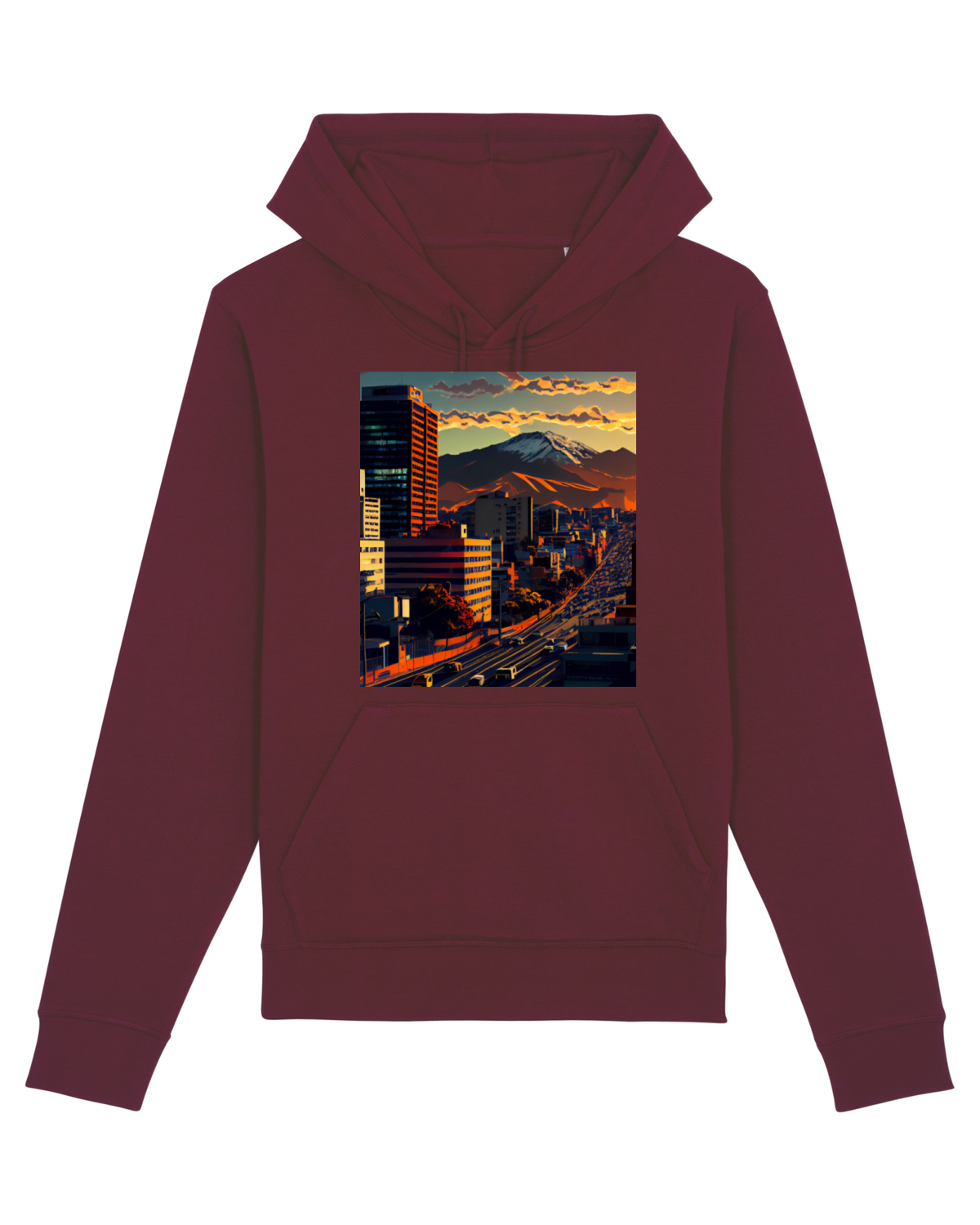 Hanorac Unisex Drummer Burgundy