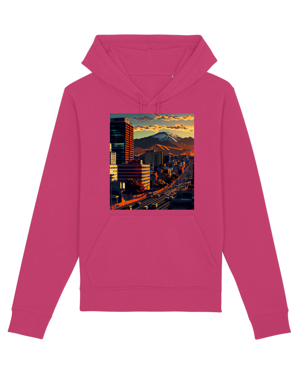 Hanorac Unisex Drummer Raspberry