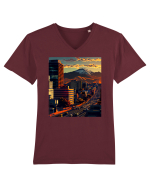 DIGITAL ART 39 Tricou mânecă scurtă guler V Bărbat Presenter