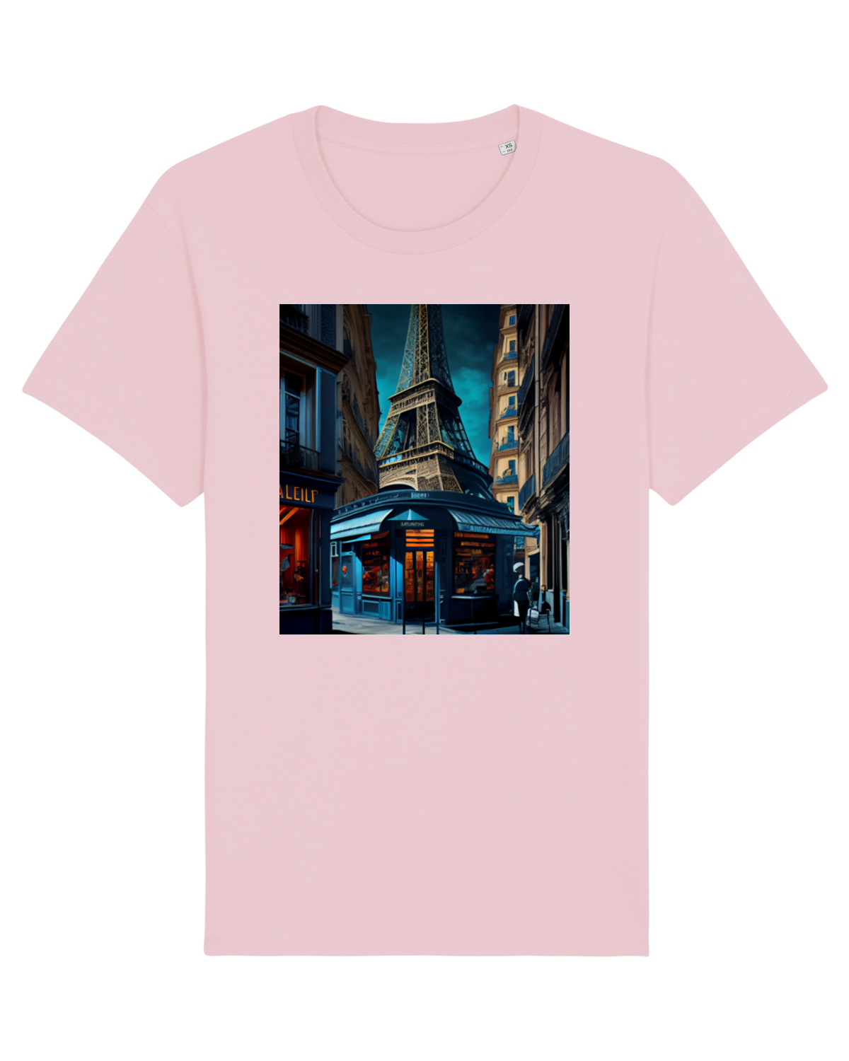 Tricou mânecă scurtă Unisex Rocker Cotton Pink