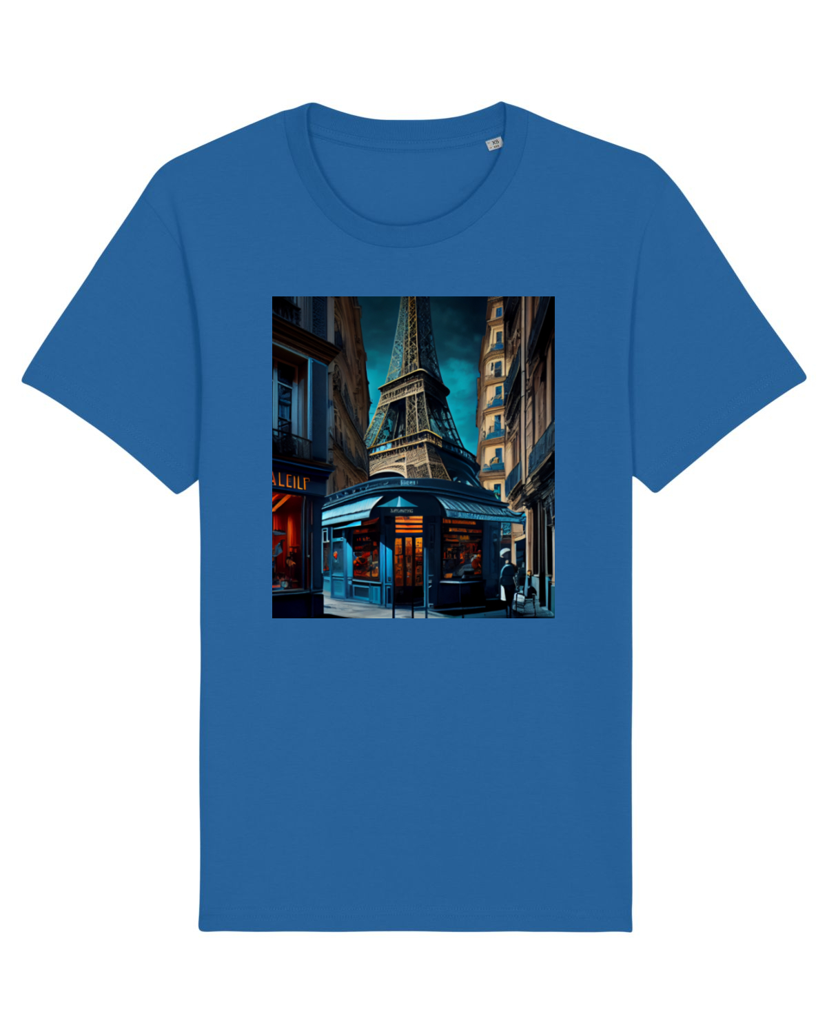 Tricou mânecă scurtă Unisex Rocker Royal Blue