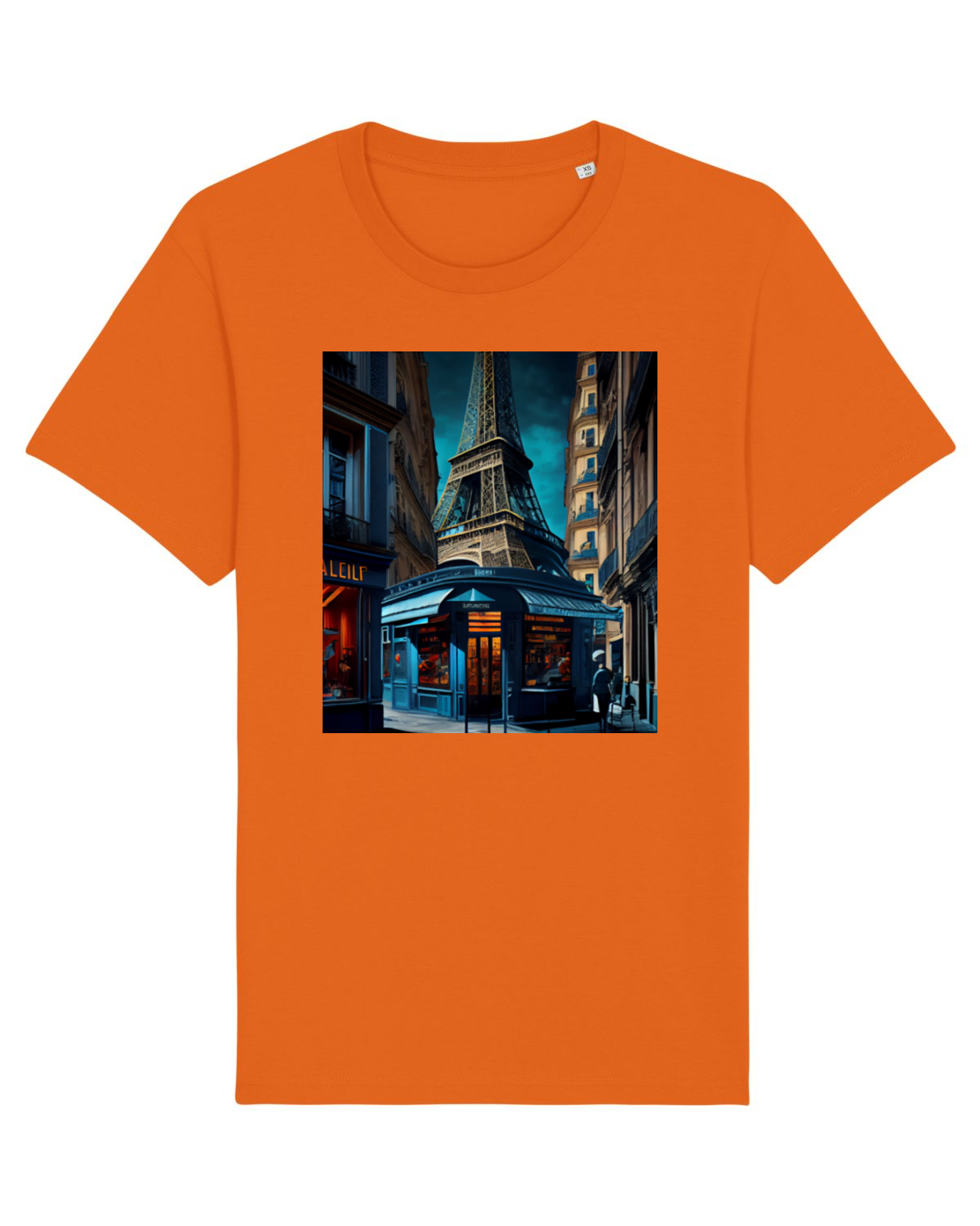 Tricou mânecă scurtă Unisex Rocker Bright Orange