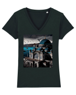 DIGITAL ART 41 Tricou mânecă scurtă guler V Damă Evoker