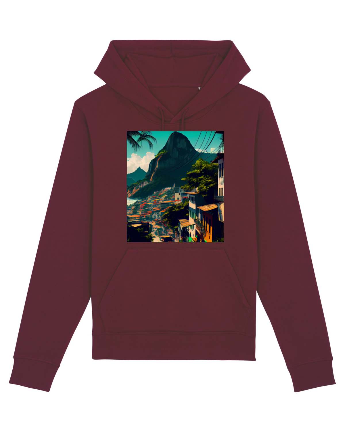 Hanorac Unisex Drummer Burgundy