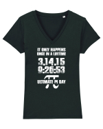 PI DAY Tricou mânecă scurtă guler V Damă Evoker