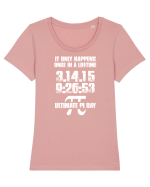 PI DAY Tricou mânecă scurtă guler larg fitted Damă Expresser