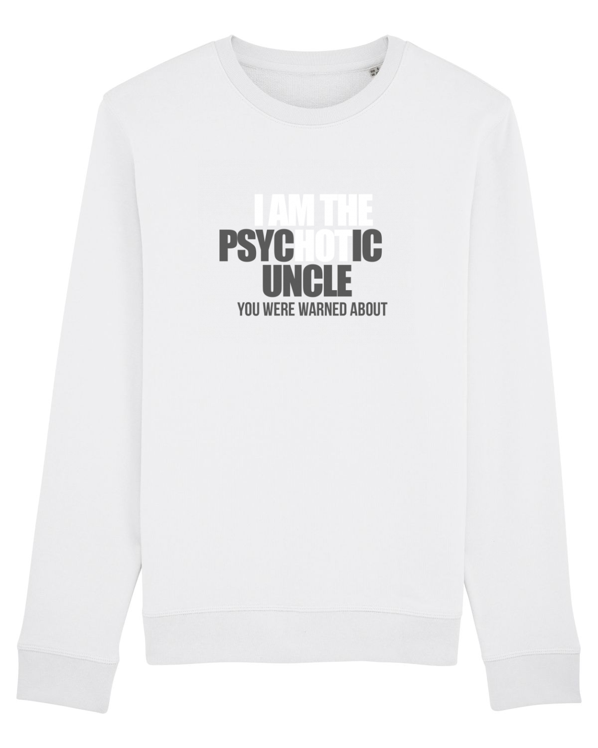 Bluză mânecă lungă Unisex Rise White