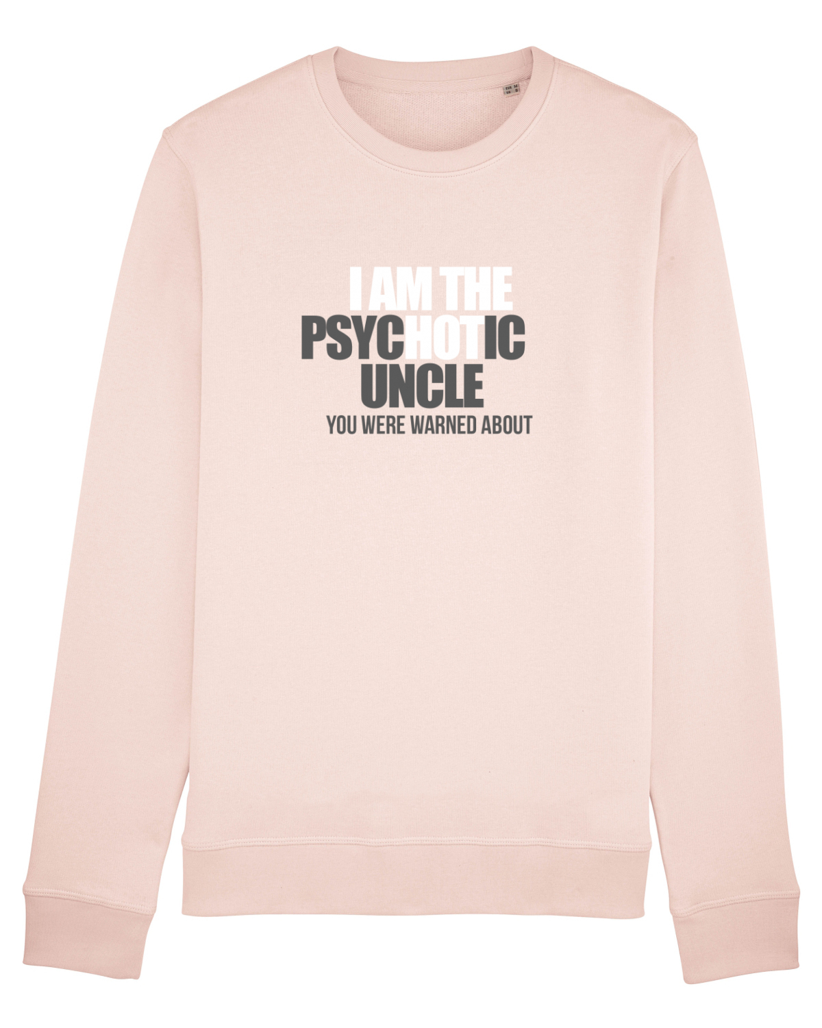 Bluză mânecă lungă Unisex Rise Candy Pink