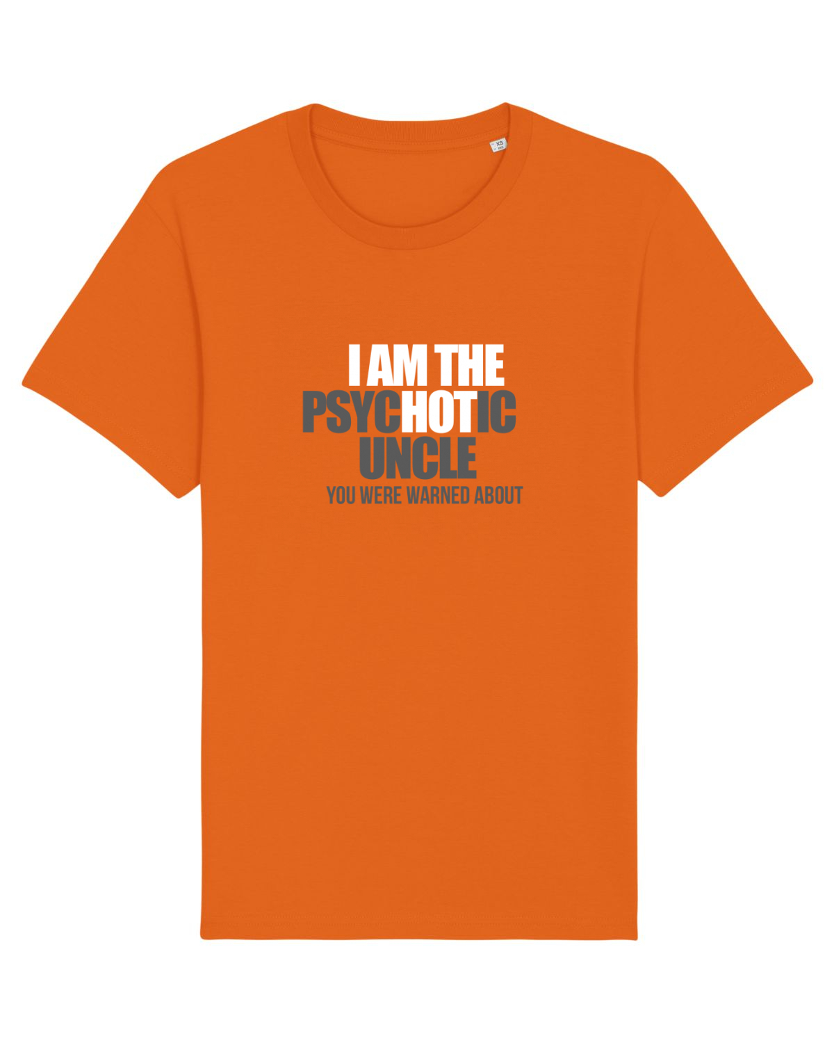 Tricou mânecă scurtă Unisex Rocker Bright Orange