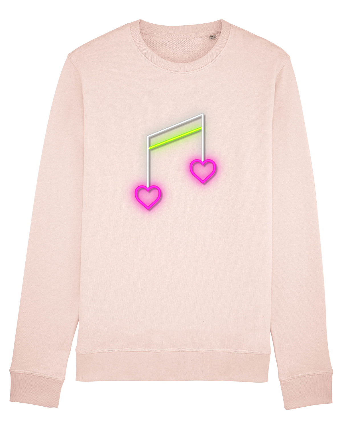 Bluză mânecă lungă Unisex Rise Candy Pink
