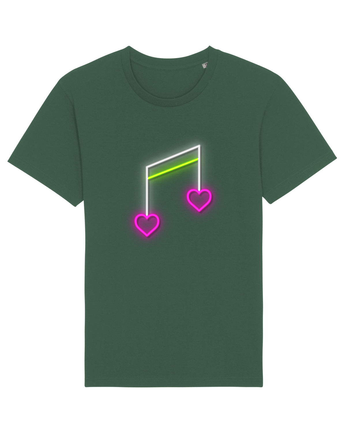 Tricou mânecă scurtă Unisex Rocker Bottle Green