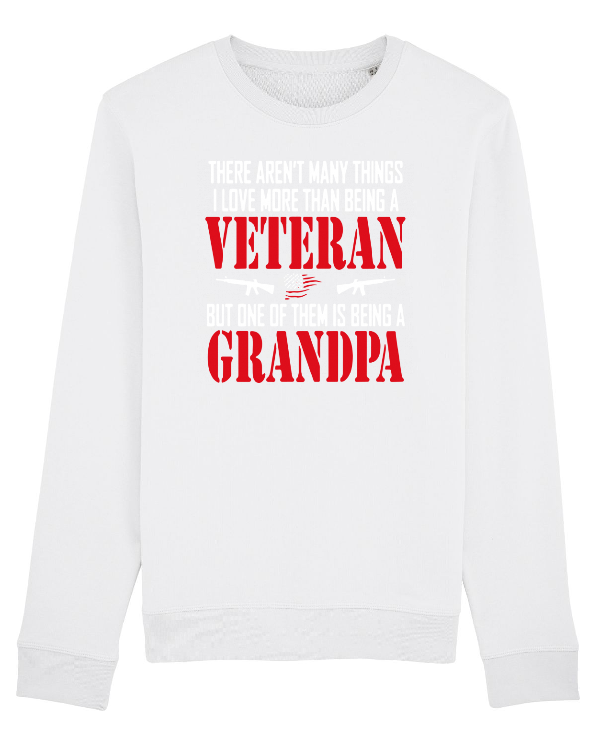 Bluză mânecă lungă Unisex Rise White