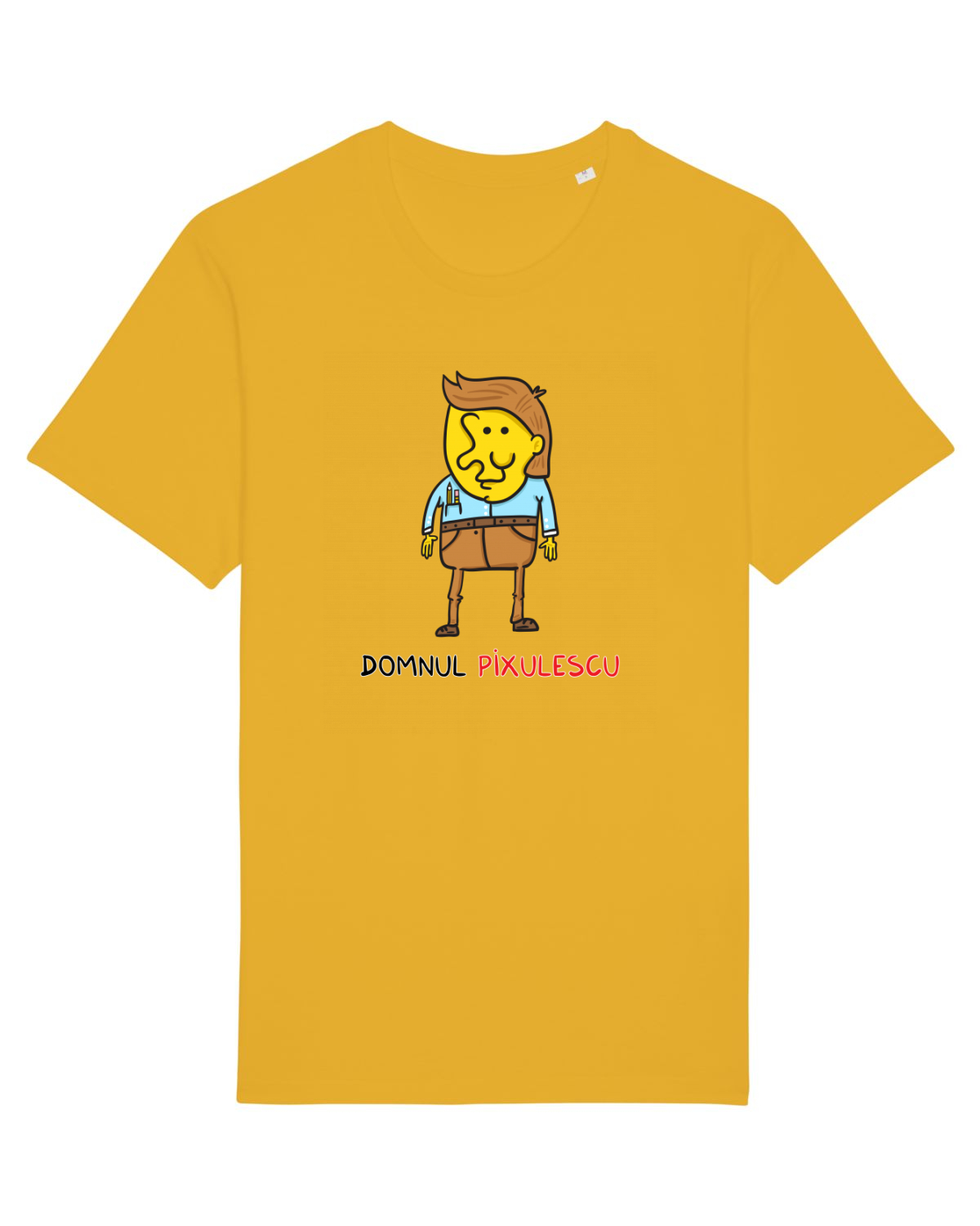 Tricou mânecă scurtă Unisex Rocker Spectra Yellow