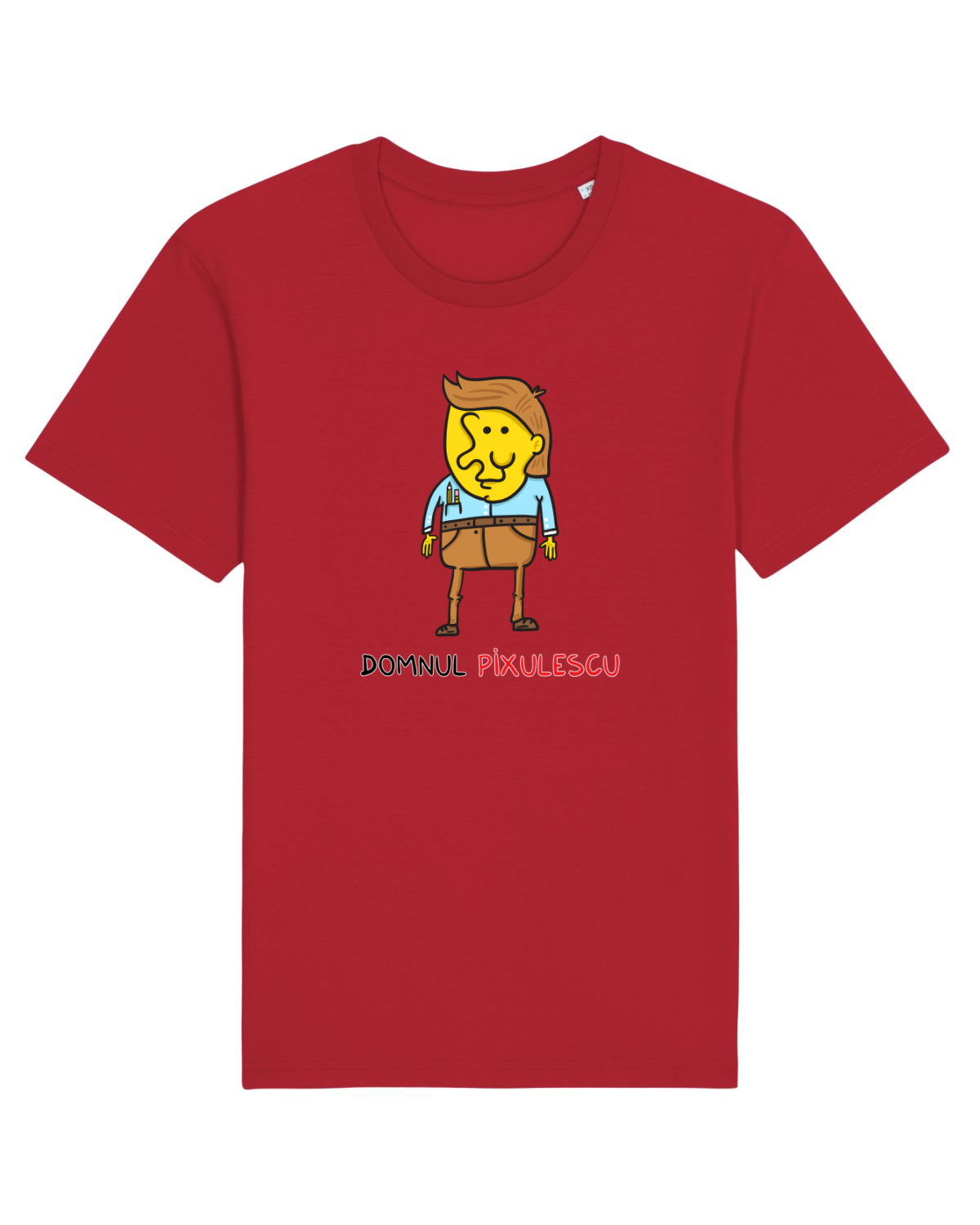 Tricou mânecă scurtă Unisex Rocker Red