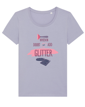 When In Doubt Just Add Glitter Lavender
