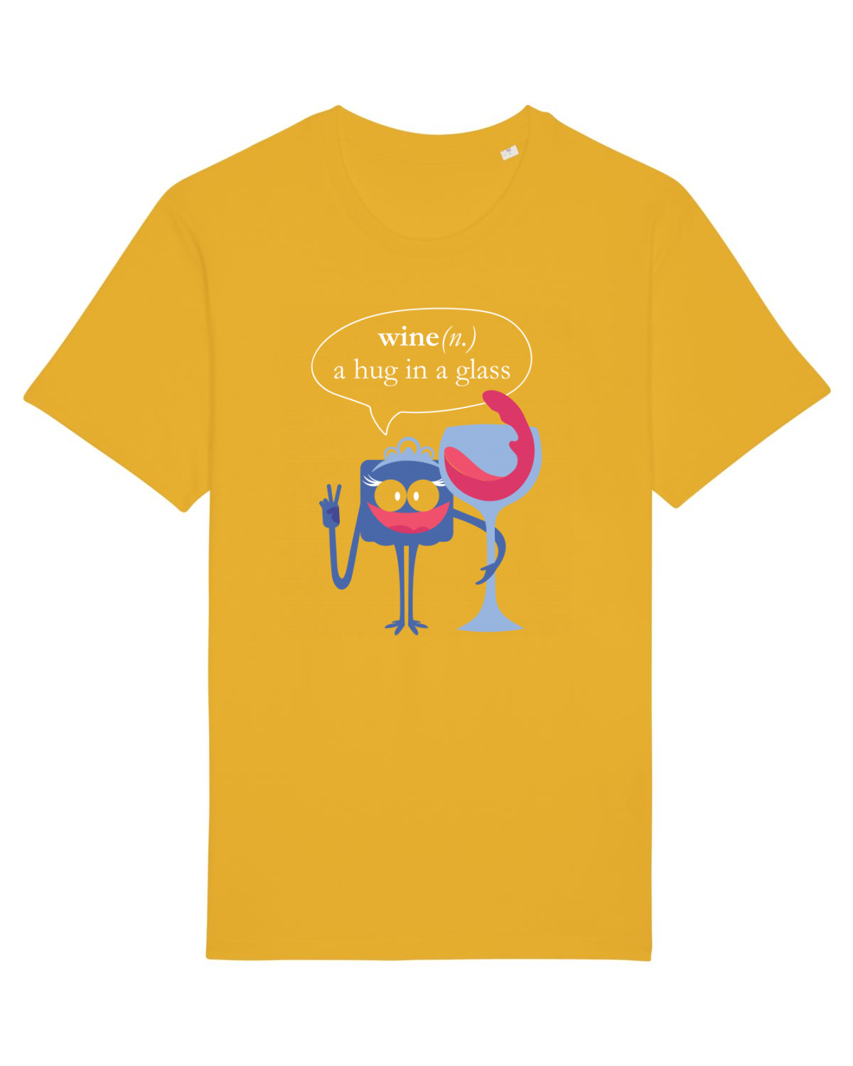 Tricou mânecă scurtă Unisex Rocker Spectra Yellow