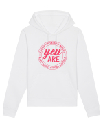 You are enough important worthy kind loved strong capable w Hanorac Unisex Drummer