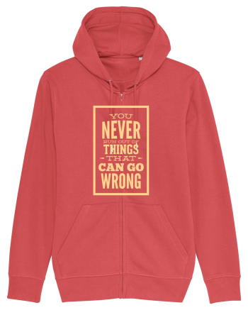 You Never Run Out Of Things That Can Go Wrong Carmine Red