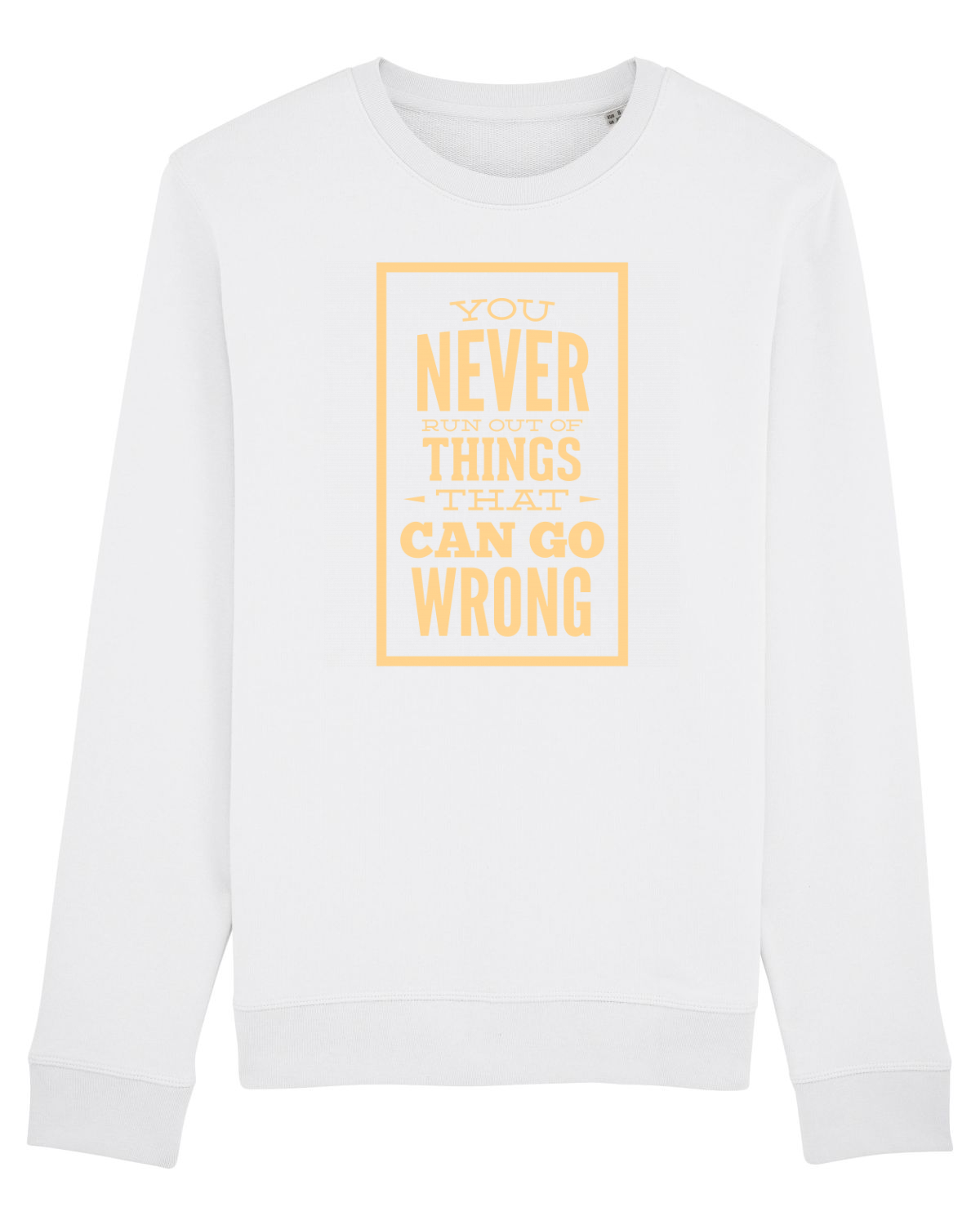 Bluză mânecă lungă Unisex Rise White