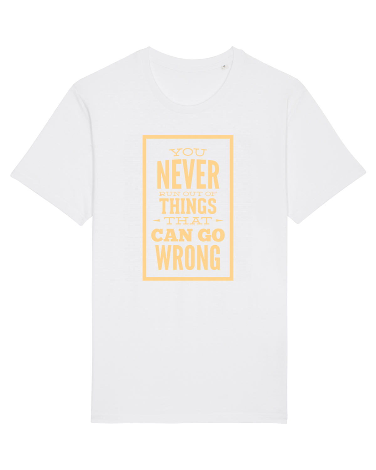 Tricou mânecă scurtă Unisex Rocker White